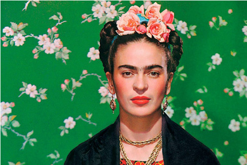 Panel z kočárkoviny 30x20 cm: Frida Kahlo