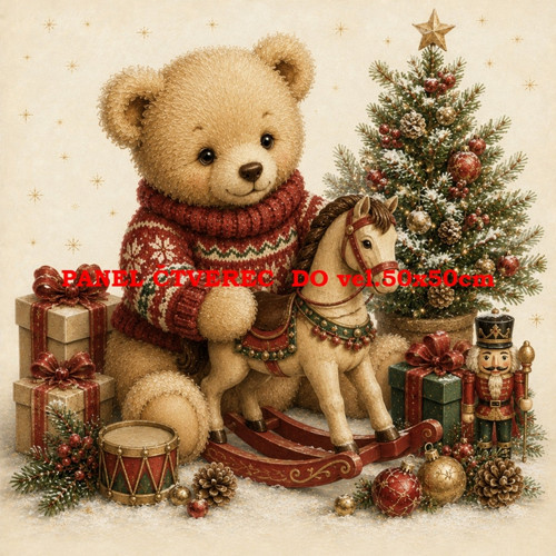 Bavlněný panel 10x10 cm