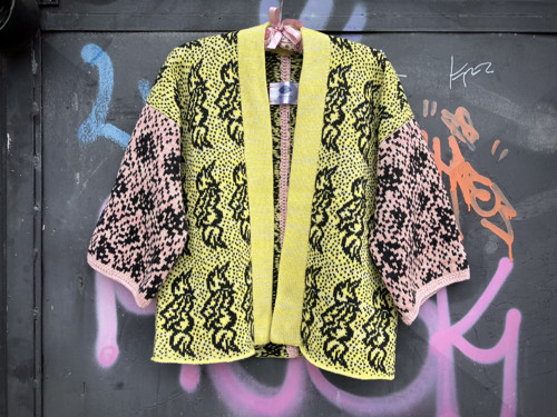 SPRING kardigan Yellow Hearts