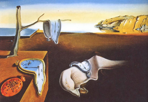 Panel bavlněný 16x11 cm: Salvádor Dalí