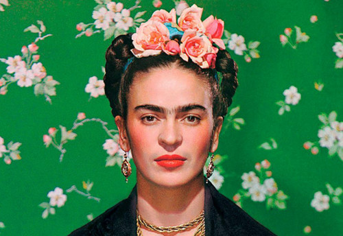 Panel bavlněný 16x11 cm: Frida Kahlo — foto 1