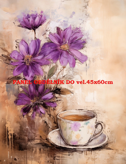 Bavlněný panel 7x10 cm