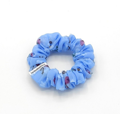Scrunchie gumička Modrá S — foto 1