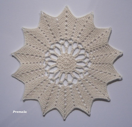 Dečka do lapače snů 17 cm krémová