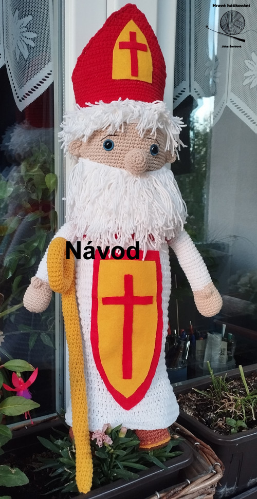 Háčkovaný Mikuláš_návod