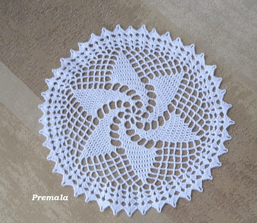 Dečka do lapače snů 16 cm bílá