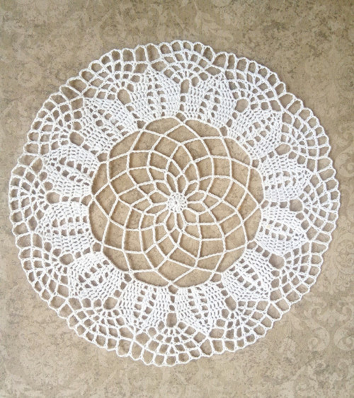 Dečka do lapače 16 cm bílá