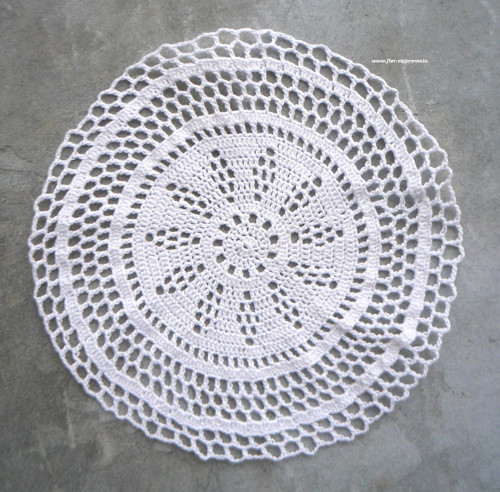 Dečka do lapače 16 cm bílá