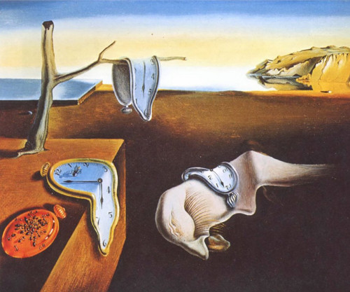 Panel bavlněný 30x25 cm: Salvádor Dalí