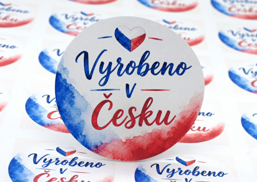 Vyrobeno v Česku 24 ks malé 4 cm