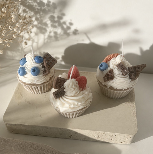 Ovocný cupcake