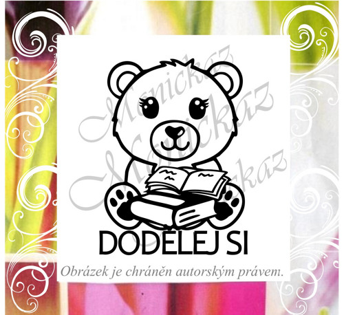 Dodělej si medvídek 2951. Razítko.