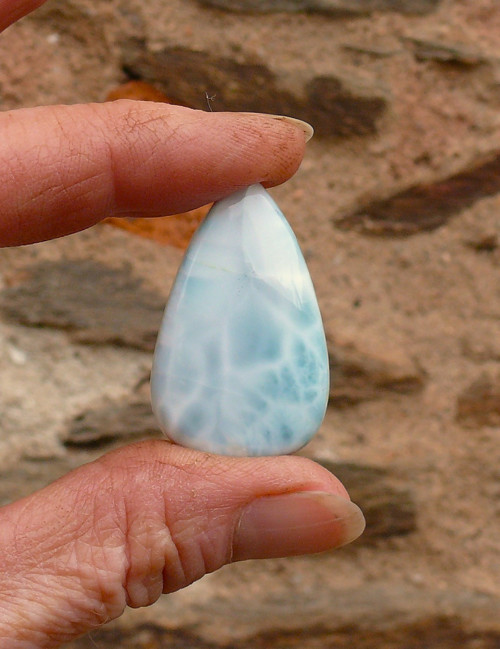 Larimar- kabošon — foto 1