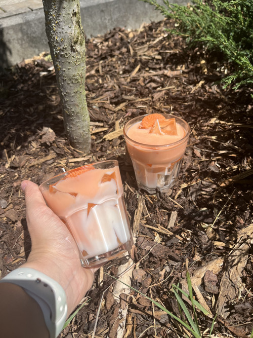 Mandarinková limonáda z vosku