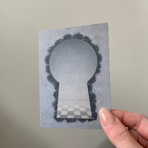 Scrapbook karta - Klíčová dírka