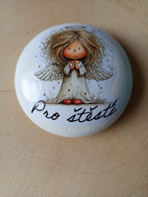 Střapatý andílek pro štěstí