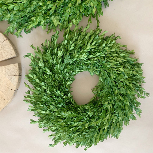 Přírodní věnec Buxus, 50 cm