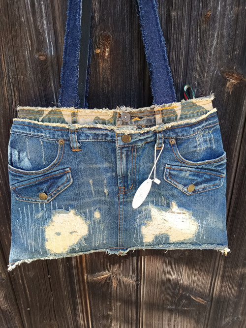 Denim taška armi