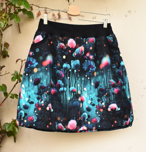 Sukně Magické květy L/XL