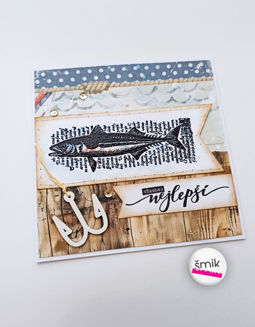 UNI rybářské přání "Seaside Greetings"