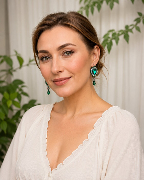 Náušnice Emerald Dream
