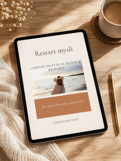 Restart mysli | Digitální detox + 2 bonusy PDF