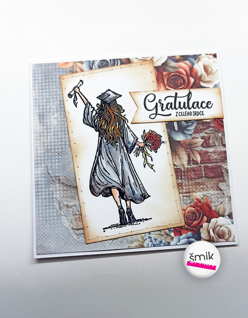 Přání k promoci pro ženu "Timeless Grace"