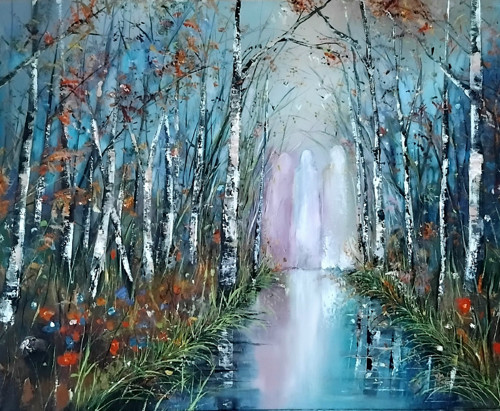 Lesní duchové (40x50cm)