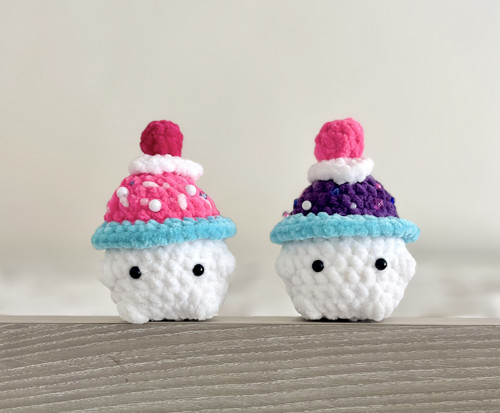 Mini Cupcake duo – háčkovaní kamarádi