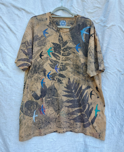 Pánské triko ekoprint velikost X-XL