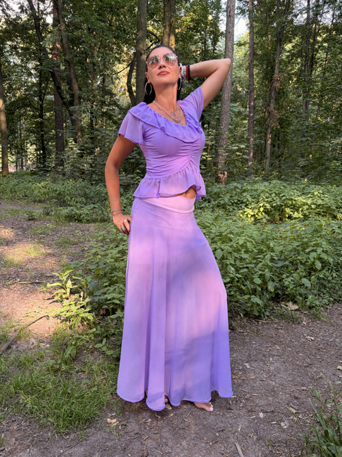 Sukně Zoe - lila