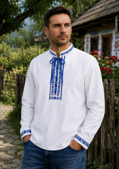 Pánská folklórní košile velikost S