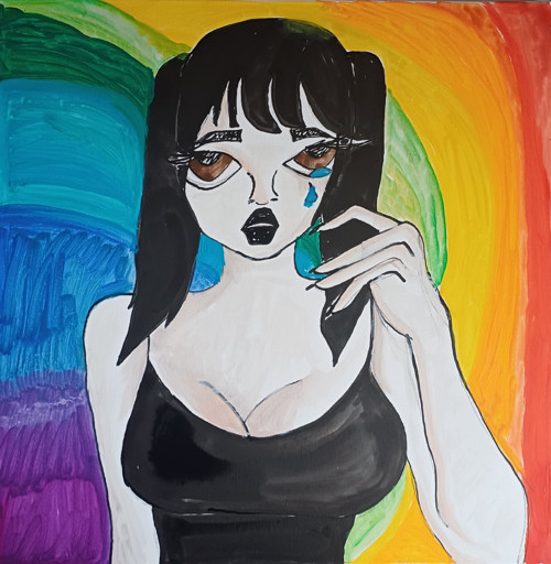 Smutná dívka
