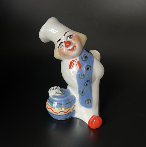 Soška Klaun Kuchař 12 cm, Polonne USSR