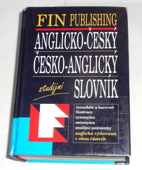 Anglicko-ČESKÝ, česko-ANGLICKÝ studijní slovník