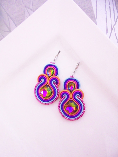 Soutache náušnice