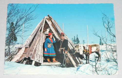 POHLEDNICE • Samevistet, Laponsko, Švédsko, 1975