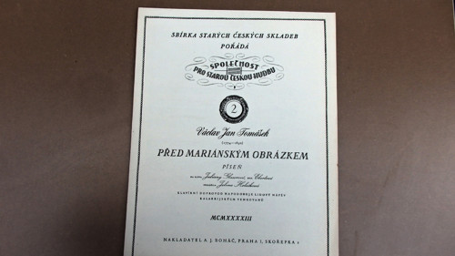 Před mariánským obrázkem