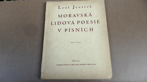 Moravská lidová poesie v písních