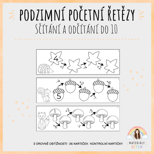 Podzimní početní řetězy