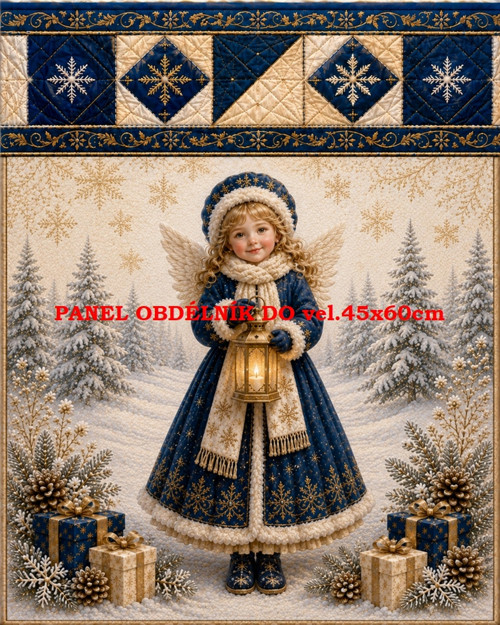 Bavlněný panel 7x10 cm — foto 1
