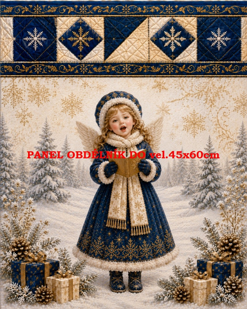 Bavlněný panel 7x10 cm