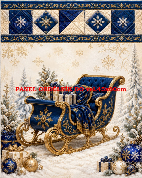 Bavlněný panel 7x10 cm