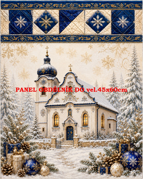 Bavlněný panel 7x10 cm