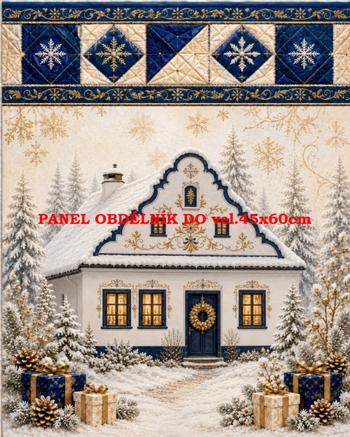Bavlněný panel 7x10 cm