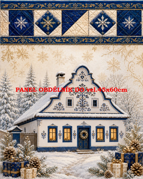 Bavlněný panel 7x10 cm