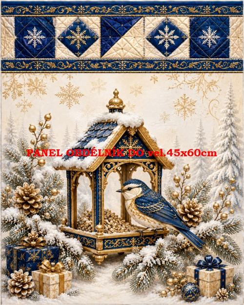 Bavlněný panel 7x10 cm — foto 1