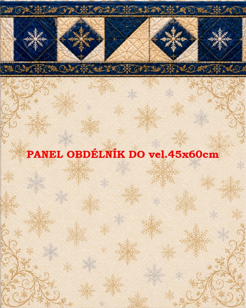Bavlněný panel 7x10 cm