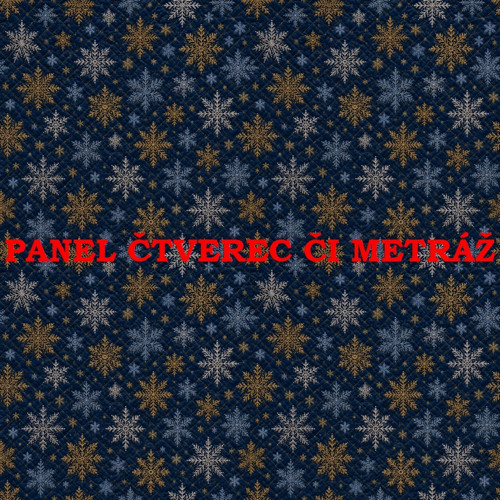 Bavlněná látka - vánoční — foto 1