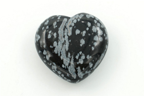 Srdíčko obsidián 3 cm